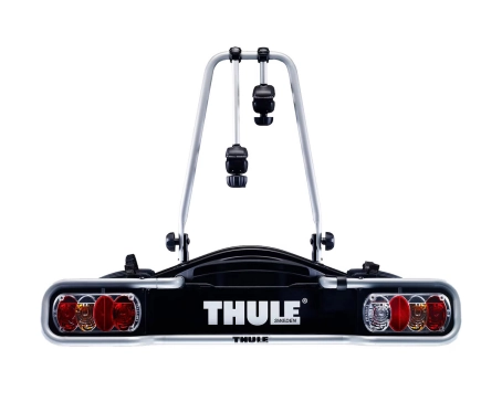 Porte-vélo sur attelage EURORIDE 2 VÉLOS Noir/Aluminium