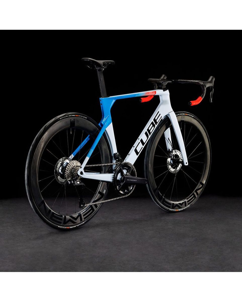 Vélo de route Unisexe LITENING AERO C:68X RACE Blanc